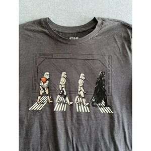 Abbey Road Star‎ Wars Stormtrooper Darth Vader Graphic T-Shirt Adult Size 2XL